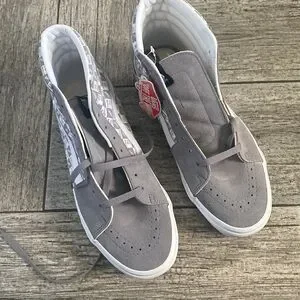 Vans | Shoes | Vans Sk8 Hi Otw Checkerboard Grey White  display picture 1